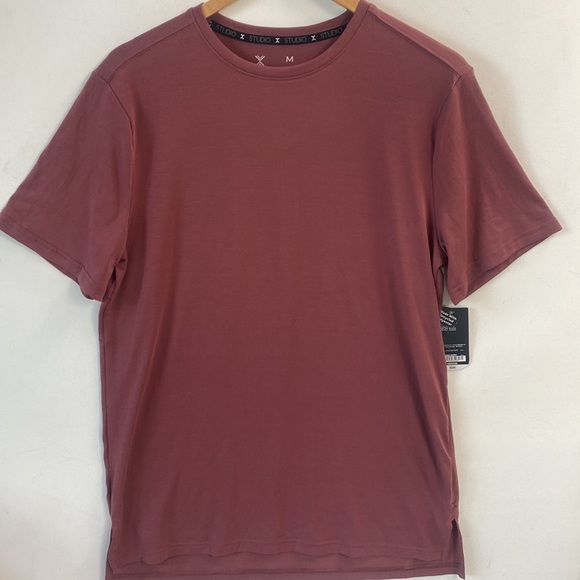 (A5) Xersion mens ShortSleeve tee shirt in crushed berry, size medium, NWT - Picture 4 of 6